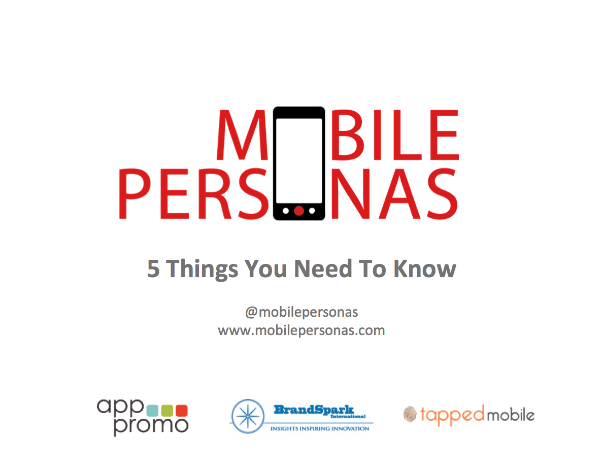 Mobile Personas 2014
